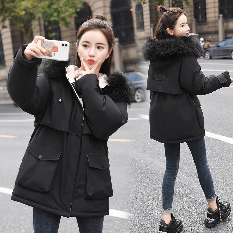 Coat winter wanita Rumi import mantel musim dingin cewek outer hangat gunung korean style thermal