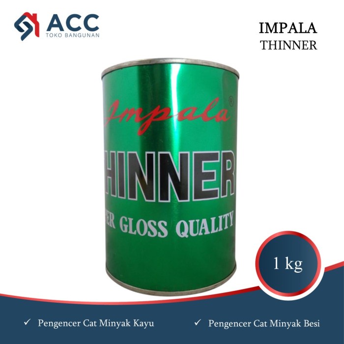 Thinner Thinner Impala 1 Kg / Pengencer Cat Minyak Kayu Besi