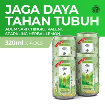 ADEM SARI CHINGKU LEMON KALENG 320ML 1 DUS = 24 PCS