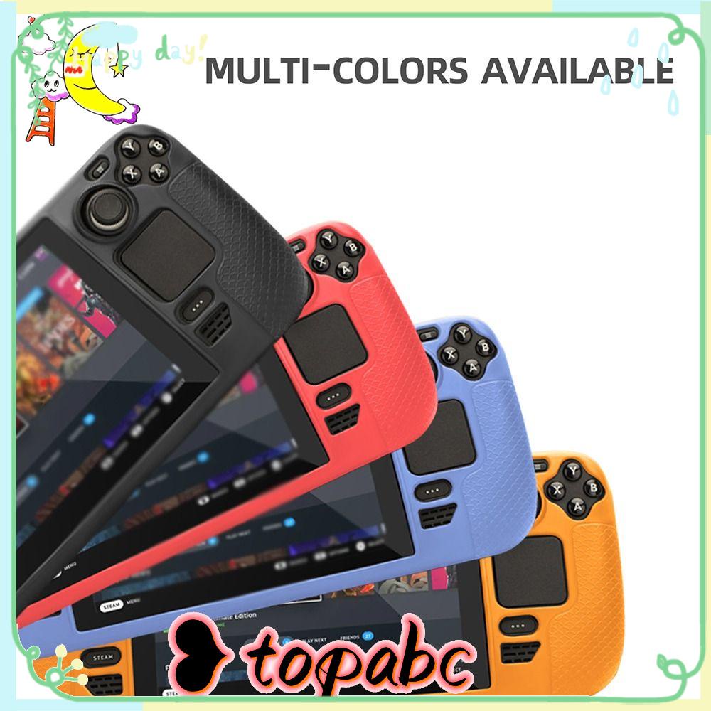 Top Game Console Cover Gamepad Lanyard Aksesoris Gaming Soft Shell Untuk Steam Deck