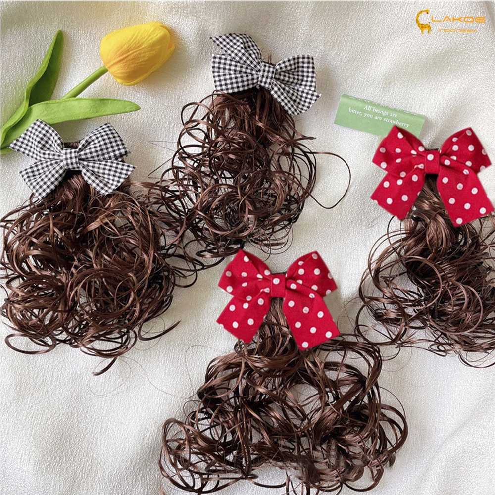 2PCS hair clip anak jepit rambut palsu anak perempuan