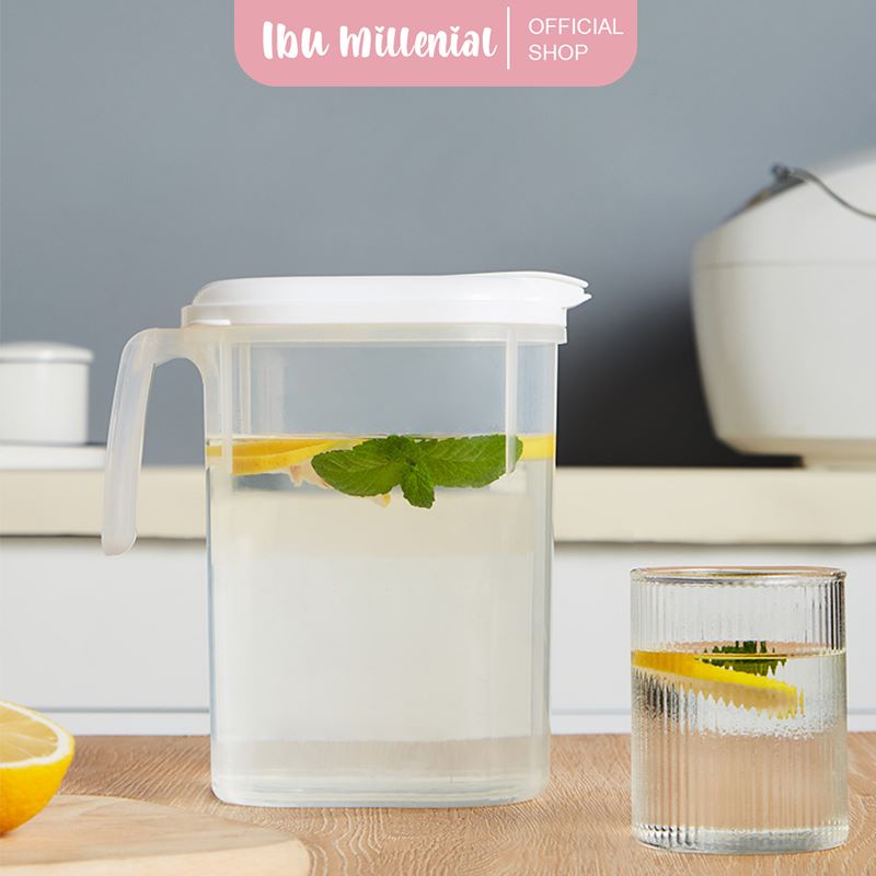 IBUMILLENIAL Water Jug Tempat Minum Jug Air Minum Kulkas Teko Air Minum Bpa Free