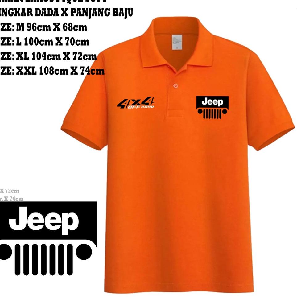 Kaos Kerah Polo Distro Logo Jeep > Kaos Polo Logo Sablon Digital Premium –AGT.10De22ᵂ