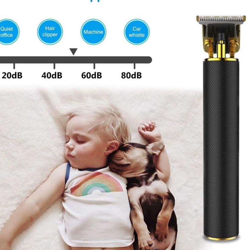 Recomended Kemei T9 Alat Cukur Elektrik Profesional Hair Trimmer Detailer Cordeless