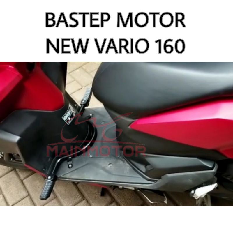 BASTEP DEPAN NEW VARIO 160 FOOTSTEP PIJAKAN KAKI FULLSET