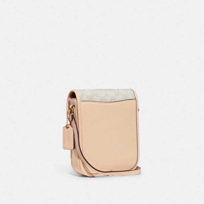 Coach Tall Studio Crossbody In Signature Canvas (CA191)