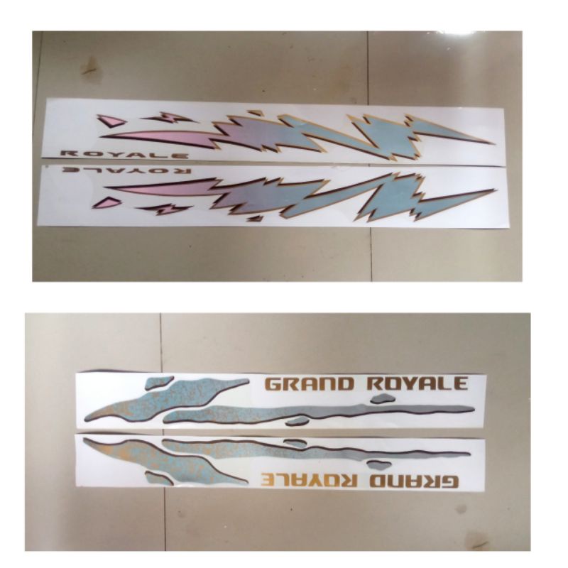 Stiker List Body Mobil Isuzu Panther Grand Royale Royal / sticker panther grand royale royal