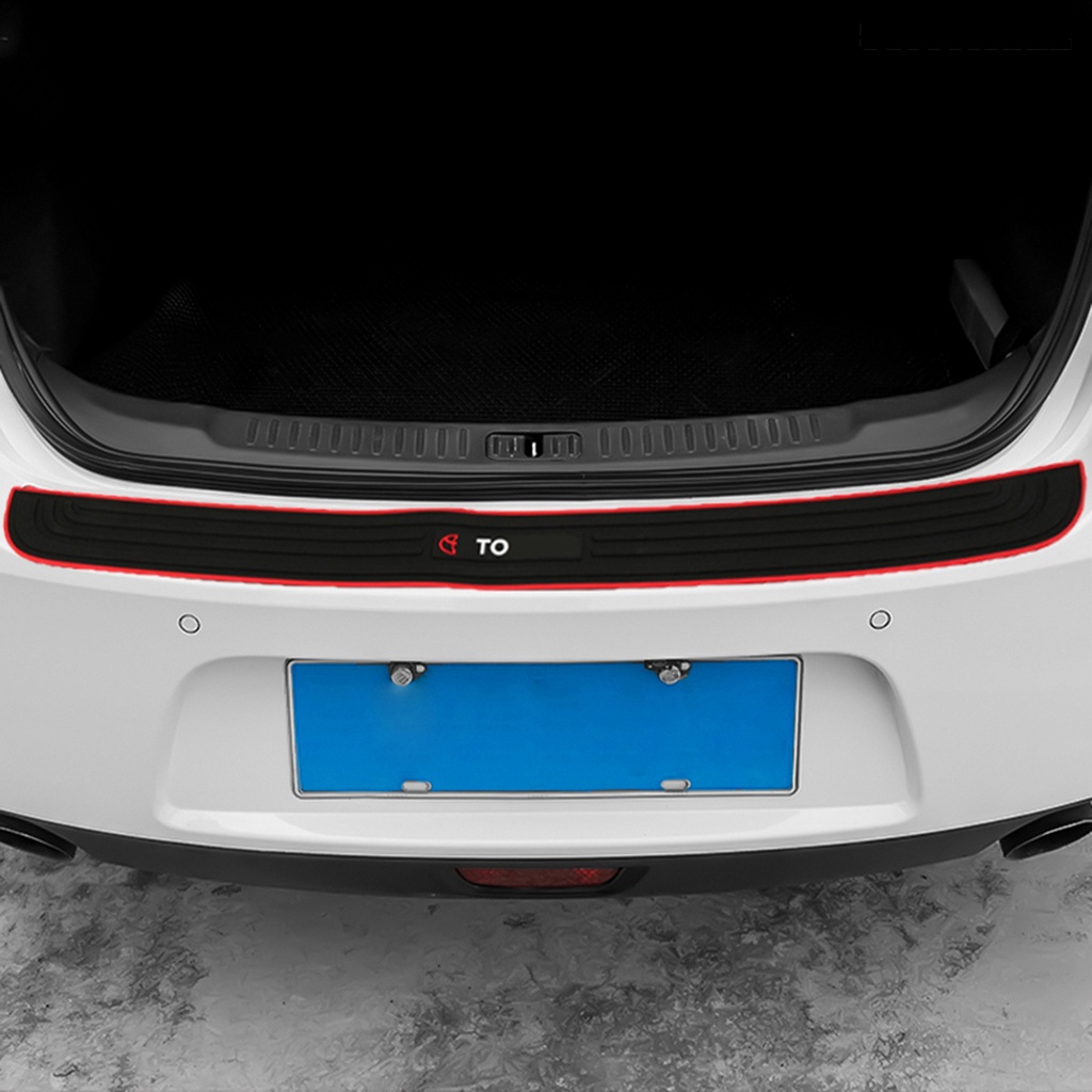 [Dekorasi] Yt-050511 Pelindung Bumper Belakang Mobil Universal Strip Karet Anti Gores Untuk Auto