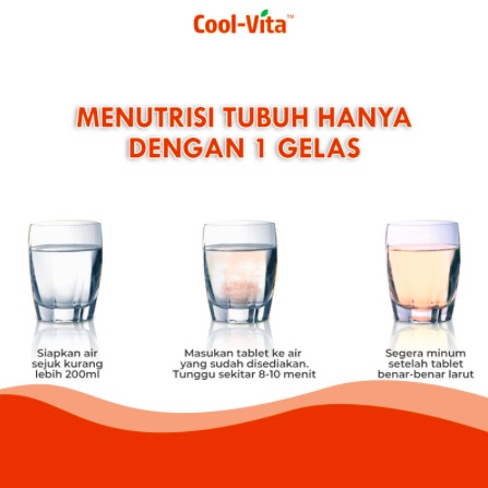 Cool Vita Effervescent Tablet Vitamin C, D &amp; Zinc 10+2's | coolvita