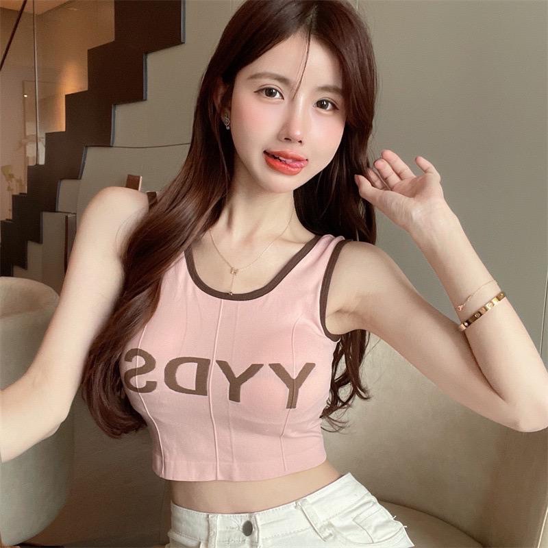 Tanktop Bra Gym Korean (T8) Push Up Wanita Singlet / Tanktop komisol Wanita import