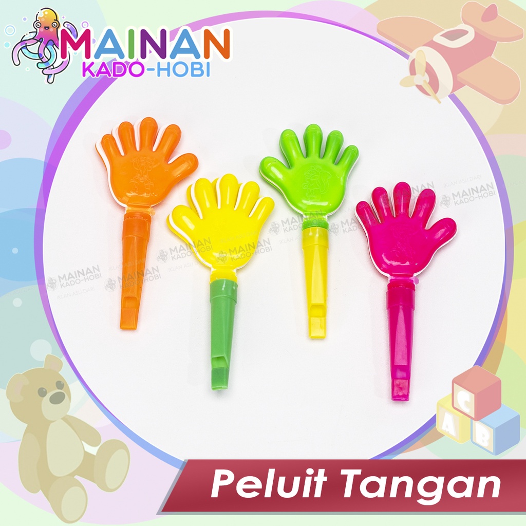 MAINAN ANAK JADUL TRADISIONAL PELUIT SIUL TEPUK TELAPAK TANGAN HAND CLAP TOYS