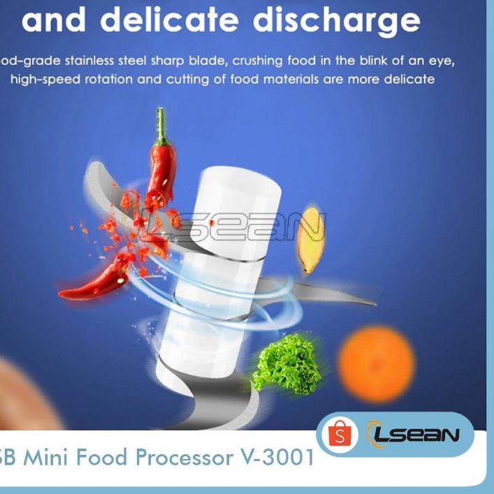 ↑ USB Mini Chopper V-3001 USB Mini Food Processor ⇝