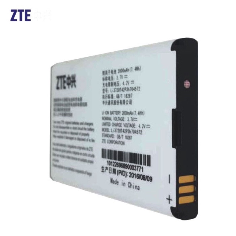 Batterai Modem Bolt 4G ZTE MF90 MF91 / LI3720T42P3H704572 Original Baterai Bolt ZTE MF 90 91