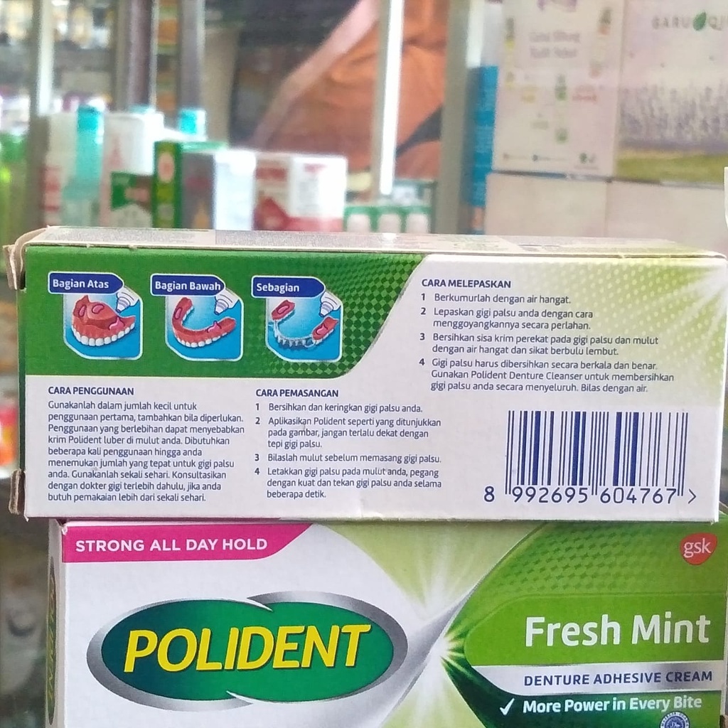 POLIDENT Perekat Gigi 20gram