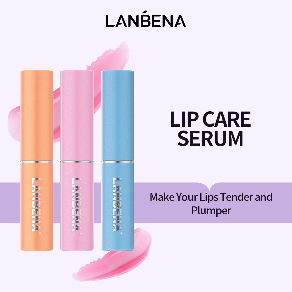 (READY) LANBENA Lip Balm Chameleon/Rose/Hyaluronic LB7365 7389 7372