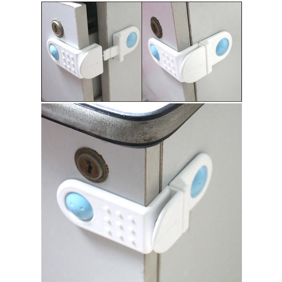 Baby Safety Drawer Lock Pengunci Laci Keamanan Bayi 2 Pcs