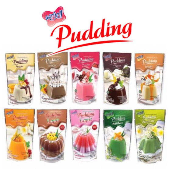 

Nutrijell Nutrijel Puding Susu Powder Rasa Buah Serbuk all varian