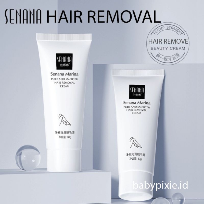 SENANA Cream Penghilang Bulu Rambut Hair Remover Kaki Ketiak