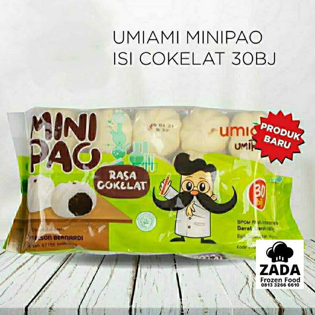Umiami Mini Pao Cokelat isi 30 pcs ⁣