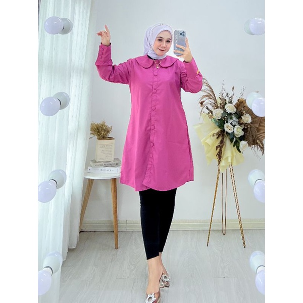 Paket santri/baju cewek/baju wanita/tunik cewek/sarung batik/sarung gloyor/pakaian pondok