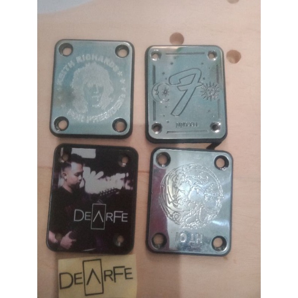 plat neck plate neck joint neck gitar custom embos dan grafir