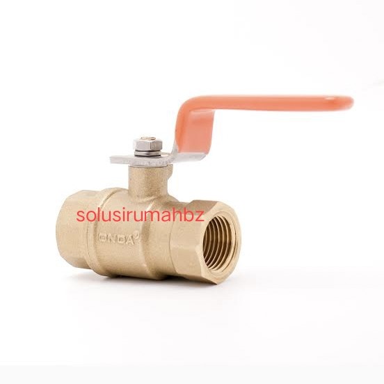 Ball valve Kuningan 1/2&quot; onda Stop keran Kuningan kran ballvalve 1/2