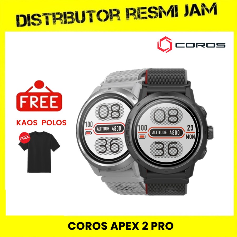 Jam Tangan Smartwatch COROS Apex 2 Pro GPS Outdoor Watch