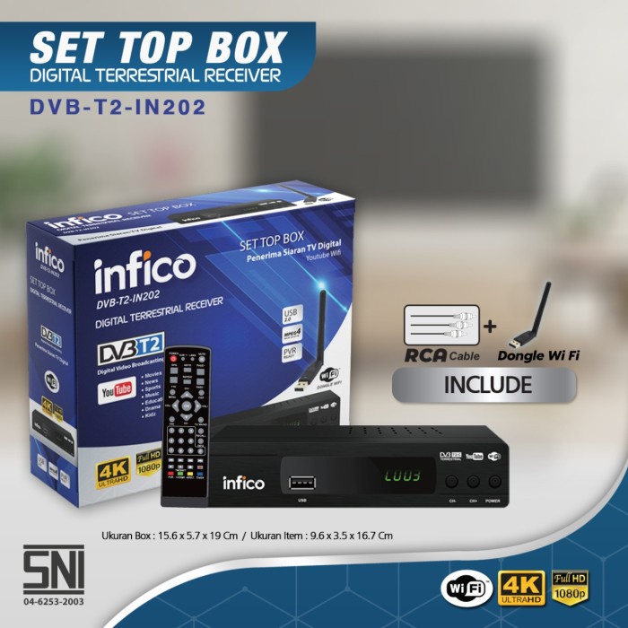 TERBARU set top box infico digital /SET TOP BOX TV DIGITAL/SET TOP BOX MATRIX/SET TOP BOX TV