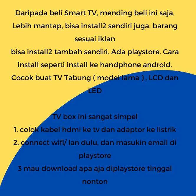 TERBAIK set top box set box stb tv digital tv box android tv digital MXQ 4k ram 2 rom 16 Terlaris ♖ 