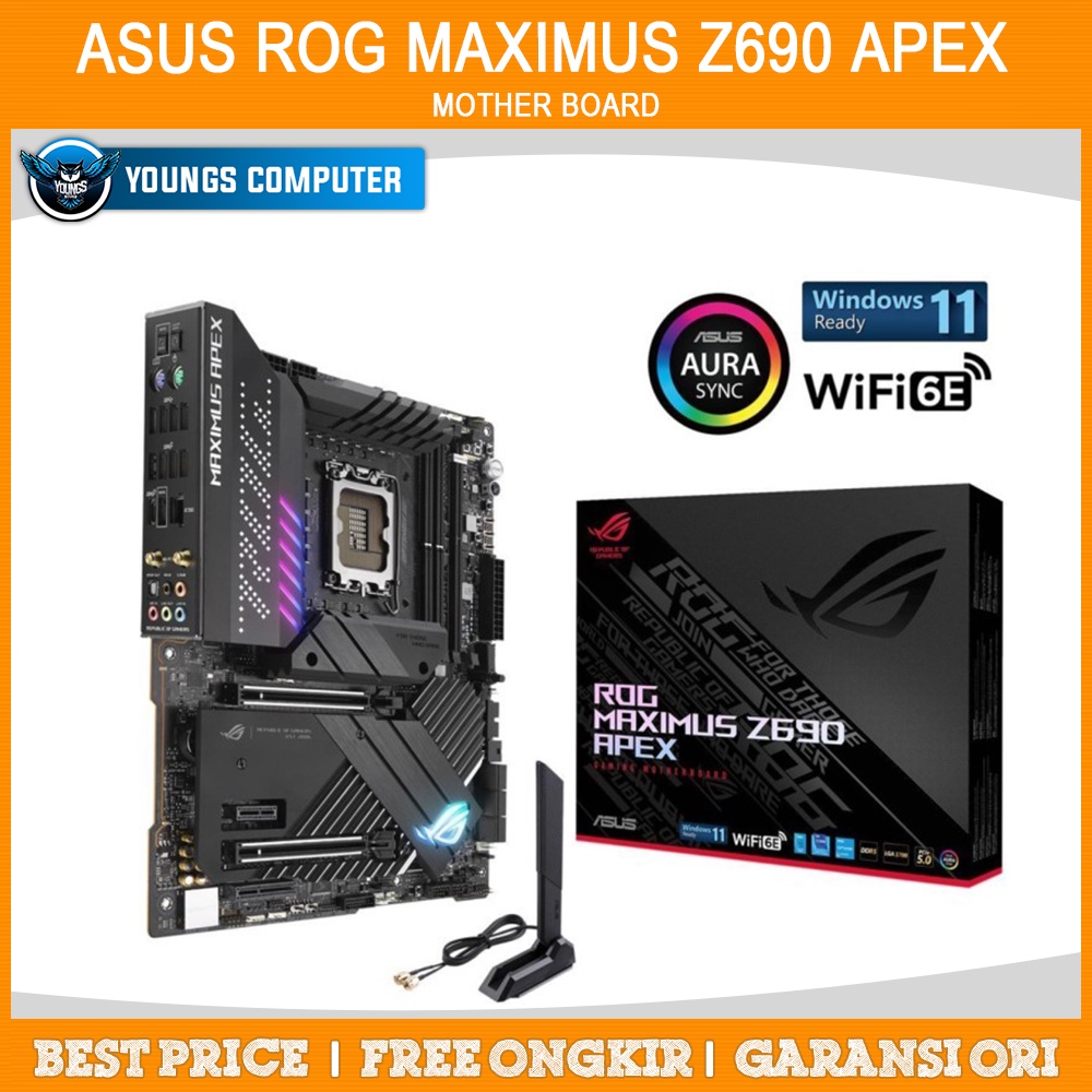 ASUS ROG MAXIMUS Z690 APEX | DDR5 Intel LGA1700 Premium Motherboard