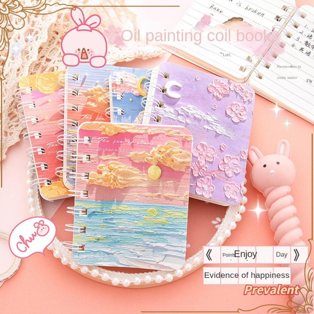 Preva A7 2pcs Landscape Notebook Fashion Lukisan Jurnal Diary Gaya Cina