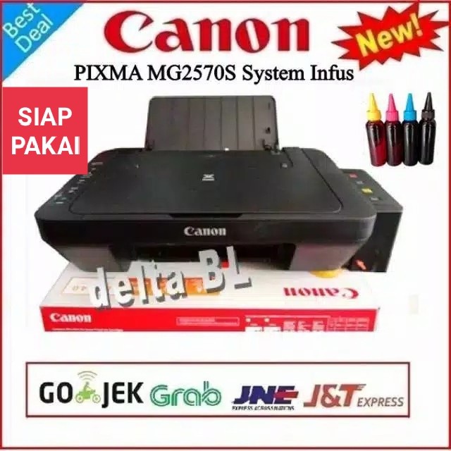 Printer Infus Canon Mg2570S Print-Scan-Foto Copy Full Color