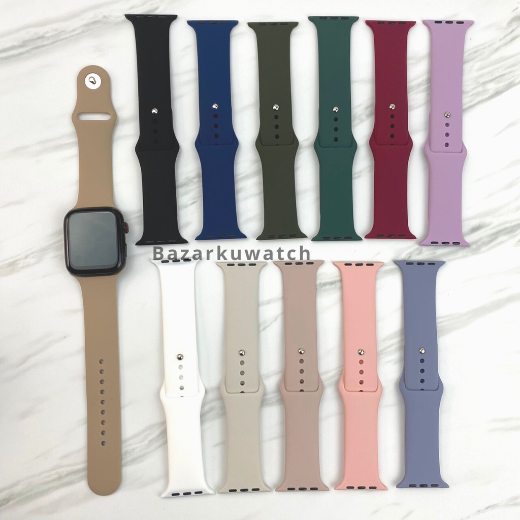 Strap Smartwatch Silicone Size 38mm 40mm 41mm 42mm 44mm 45mm 49mm Strap Iwatch Apple Watch Ultra Smartwatch