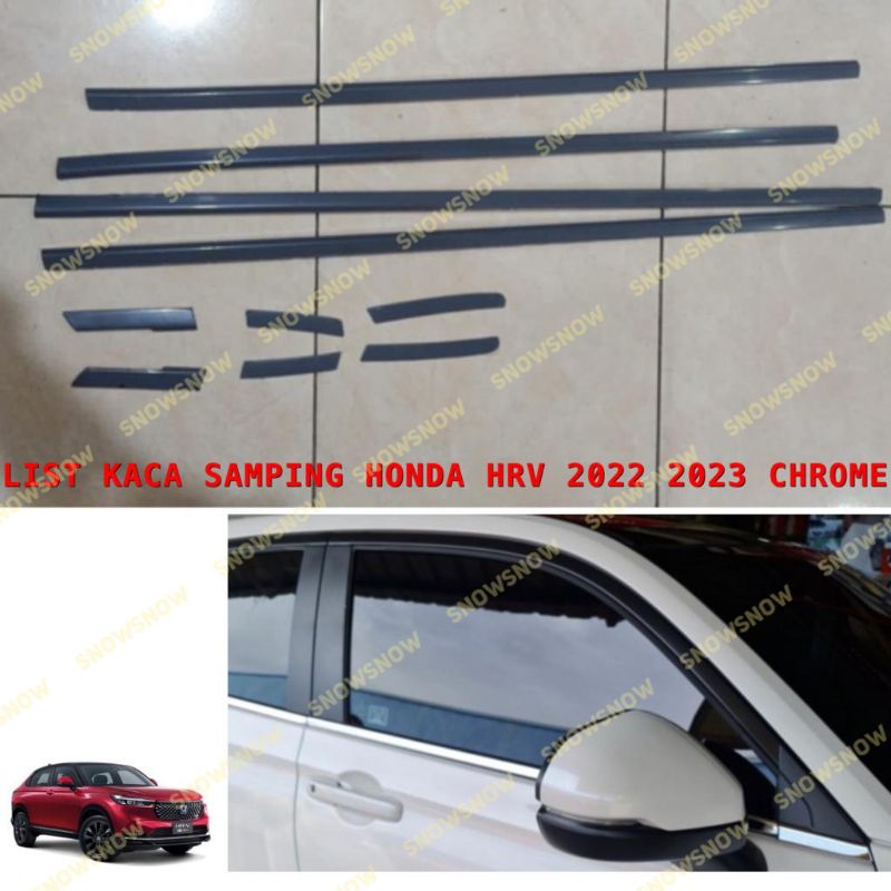 List Kaca Samping Honda Hrv 2022 2023 UP Chrome