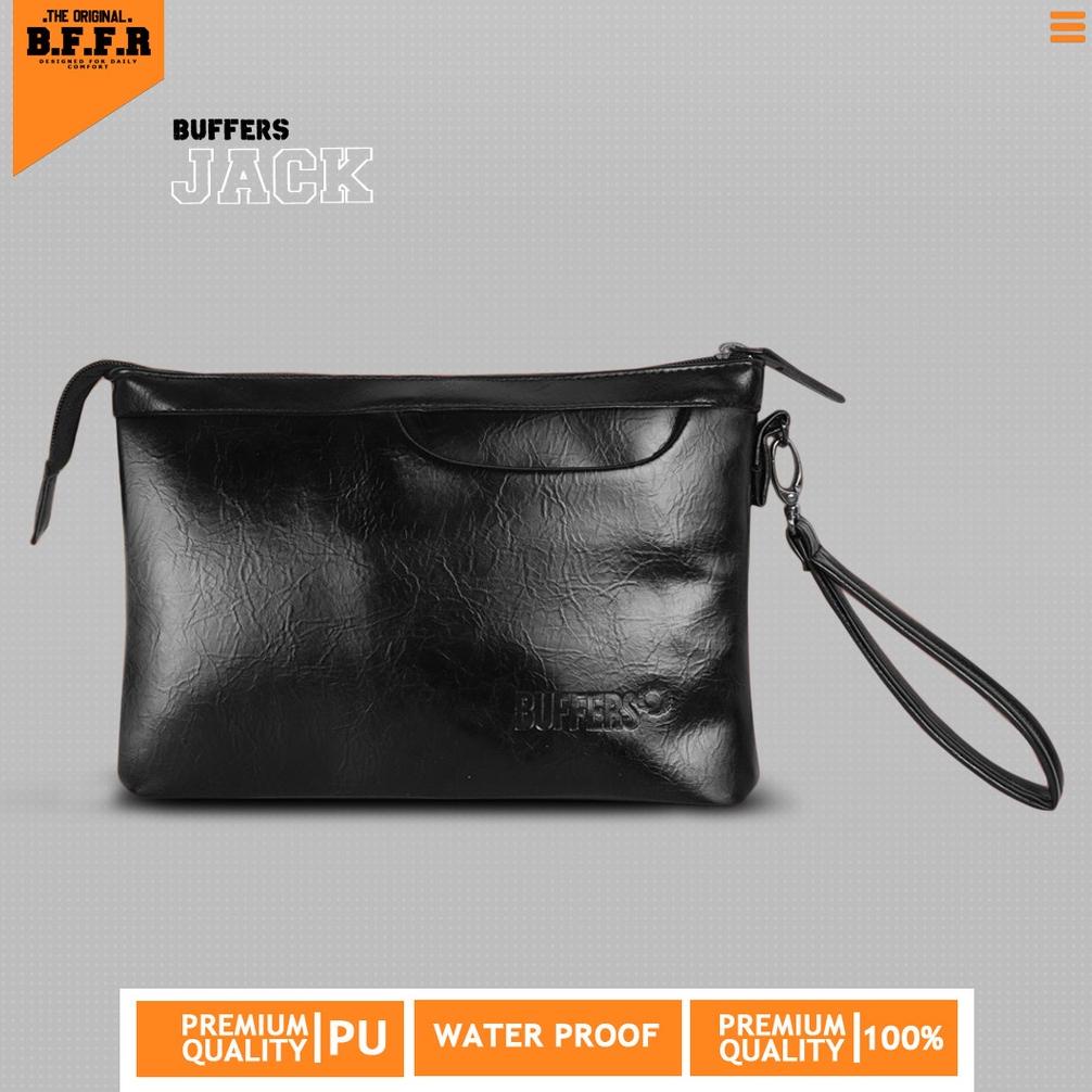 BUFFERS Jack - Clutch Bag Pria Clutch Kulit Pria Tas Tangan Pria Tas Kulit