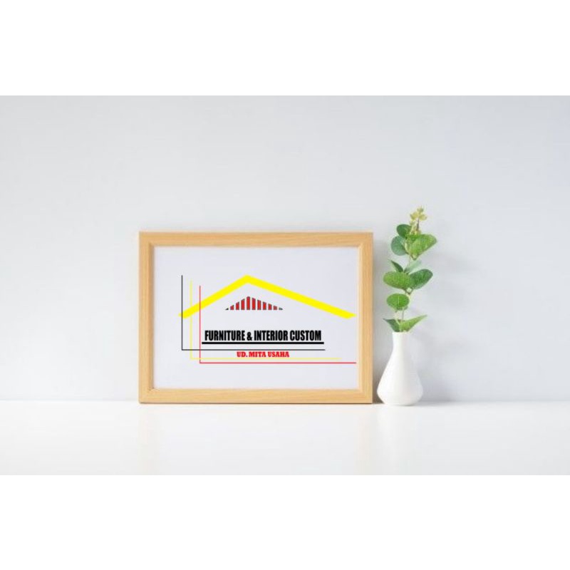 Bingkai Foto Kayu Ukuran A4 Tanpa Kaca