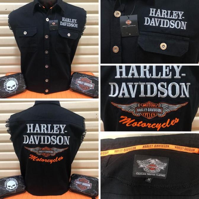 Vest Harley Davidson Denim