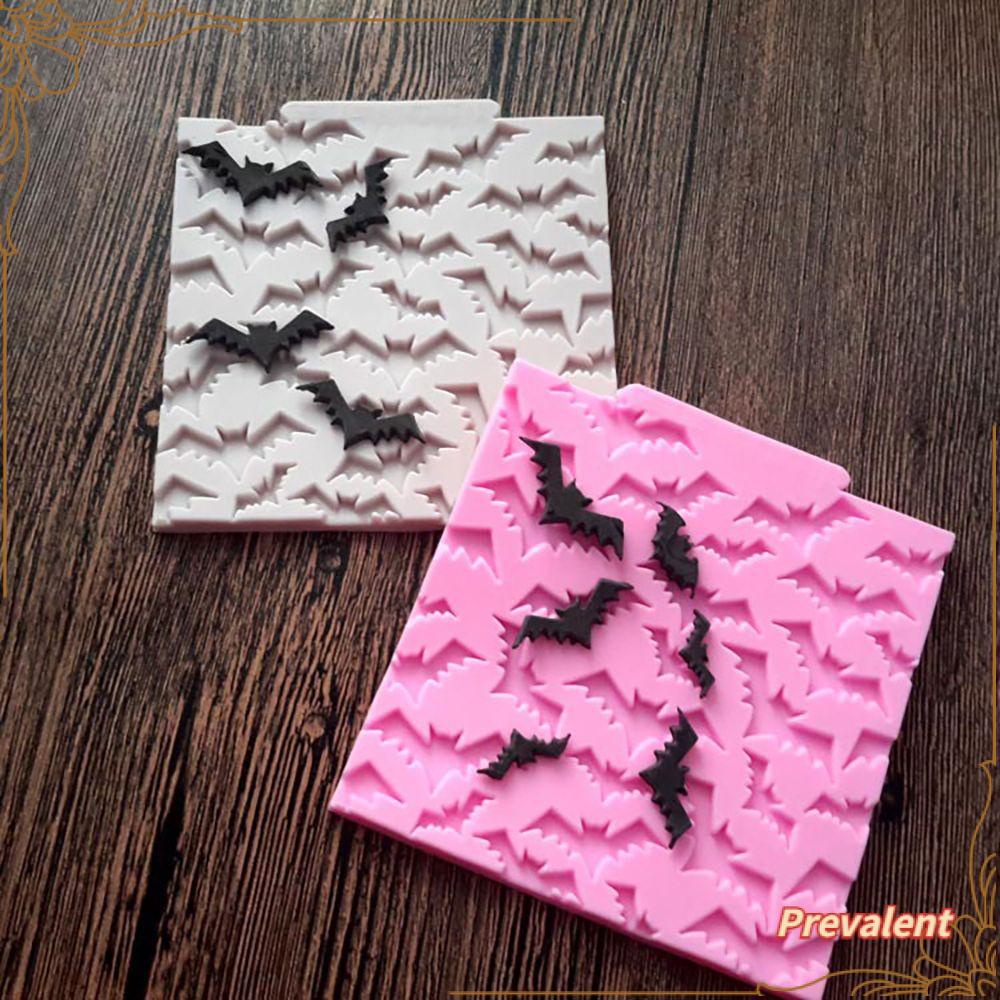 Preva 2pcs Cetakan Coklat Fondant Halloween Alat Dekorasi Kue Baking Mould