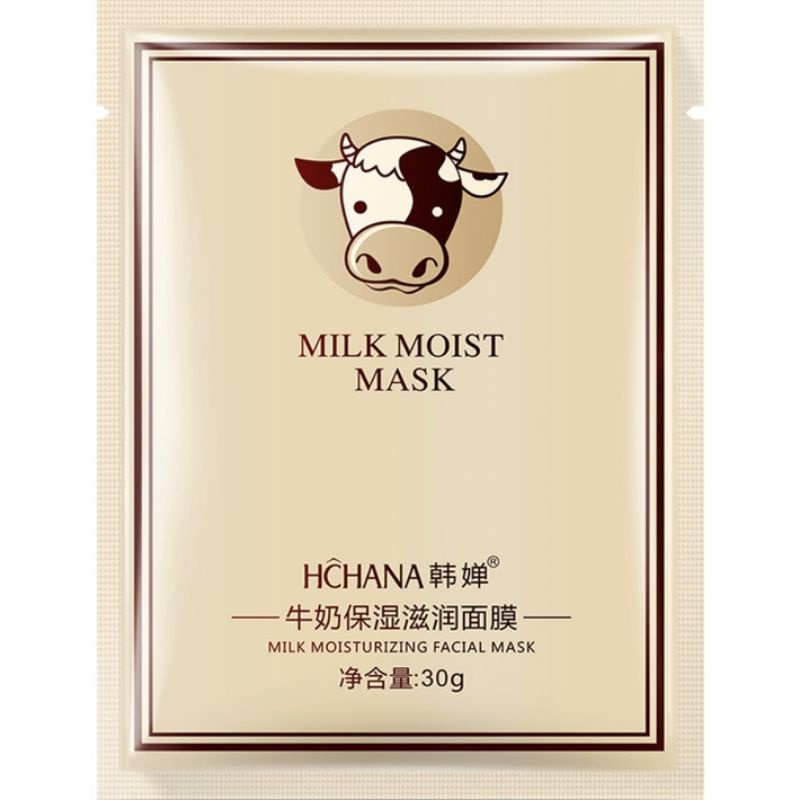 Rorec/HCHANA Facial Mask Susu Sapi ( Kemasan Baru )