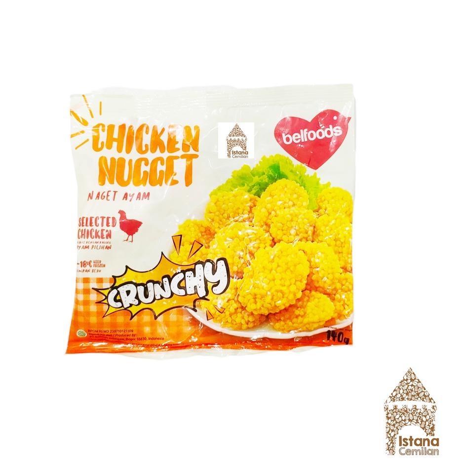 

Stok terbaru Belfoods Chicken Nugget Naget Ayam CRUNCHY 140 Gram