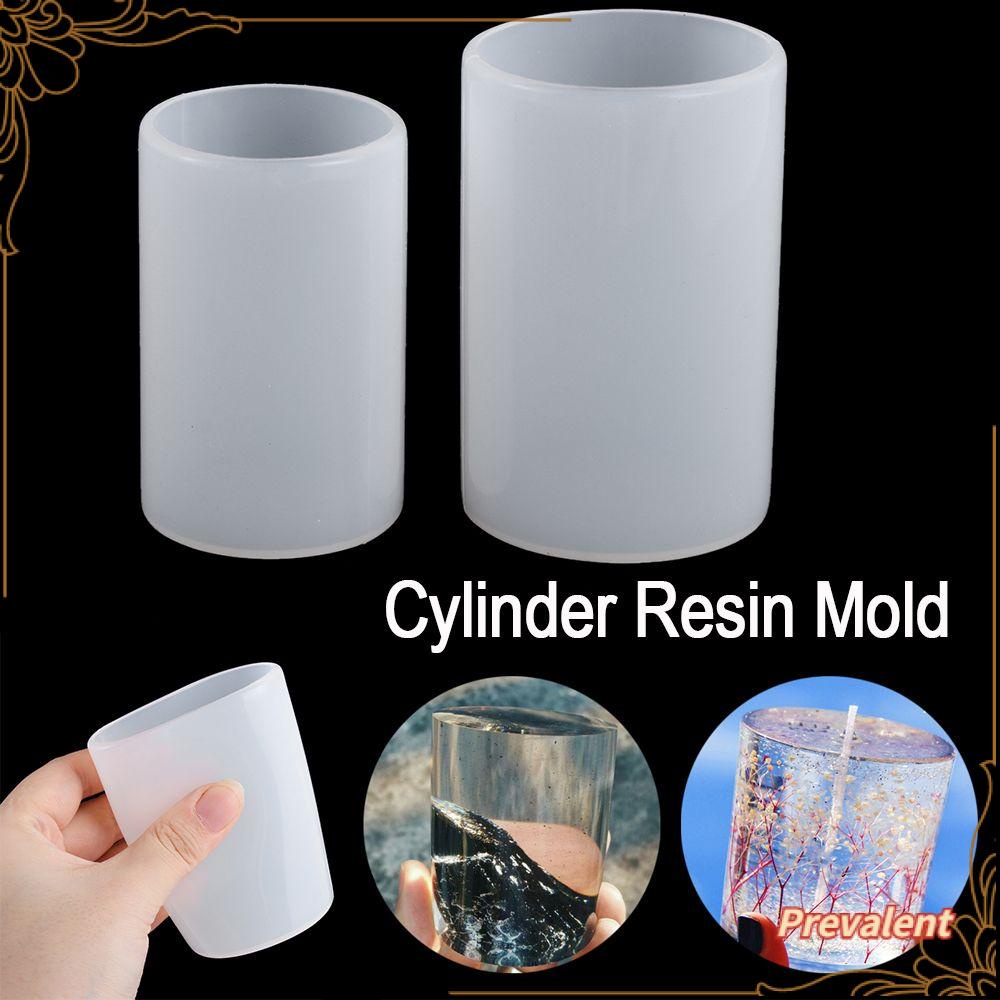 Preva Cylinder Resin Mold Alat Tanah Liat Cetakan Lilin Handmade Casting