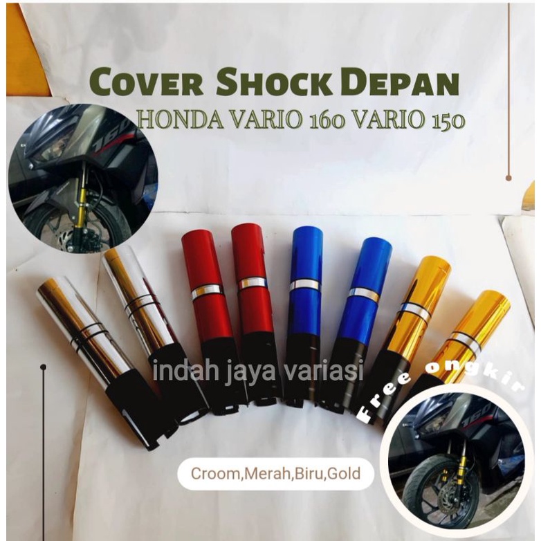Variasi Sok Cover Shock Depan Honda Vario 160 Vario 150