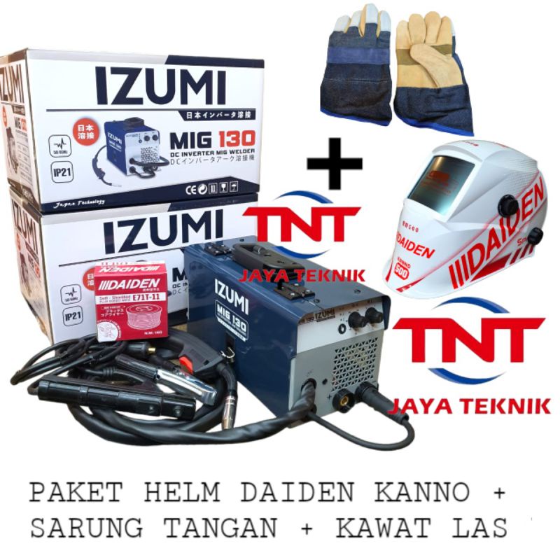 MESIN LAS CO2 IZUMI MIG 130 / TRAFO LAS IZUMI MIG 130 / IZUMI MIG 130