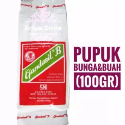 Jual Pupuk Gandasil B Bunga Dan Buah | Shopee Indonesia