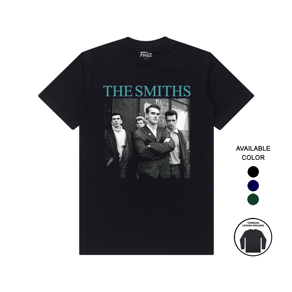 Kaos Band The Smiths Baju Distro Musik Pria Wanita Premium T Shirt Smith Oversize