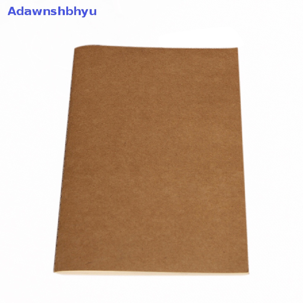 Adhyu Kraft paper notebook blank notepad book vintage journal notebooks ID