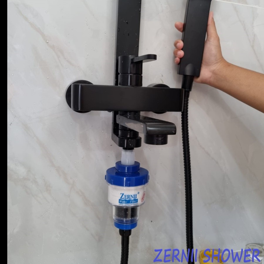 Zernii Filter Air Keran Shower Mandi / Saringan / Penjernih Air Zerni