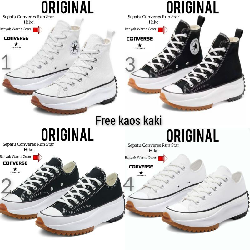 Sepatu Converse 70s Run Star Sepatu Premium Sepatu Converse 70S Sepatu Converse Run Star Hike