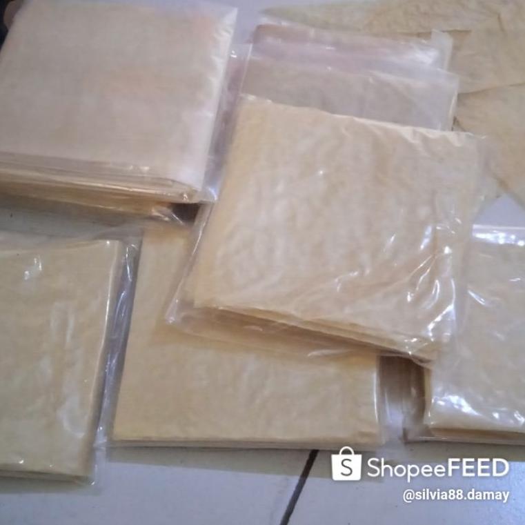 

xgy-77 Kulit Tahu 10x10cm isi 50 Lembar .,.,.,.,