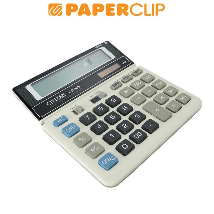 

PROMO SPECIAL CALCULATOR CITIZEN SDC 868L 12D